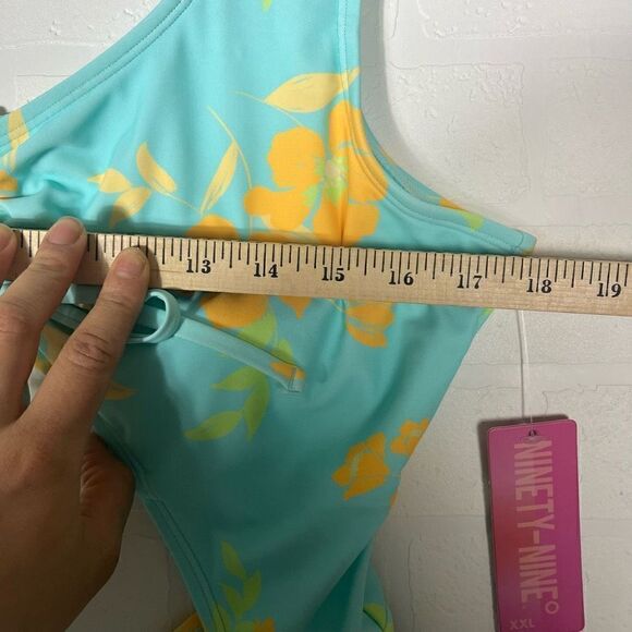 Ninety Nine Womens Cut out One Piece Swim Suit size XXL - Picture 4 of 9